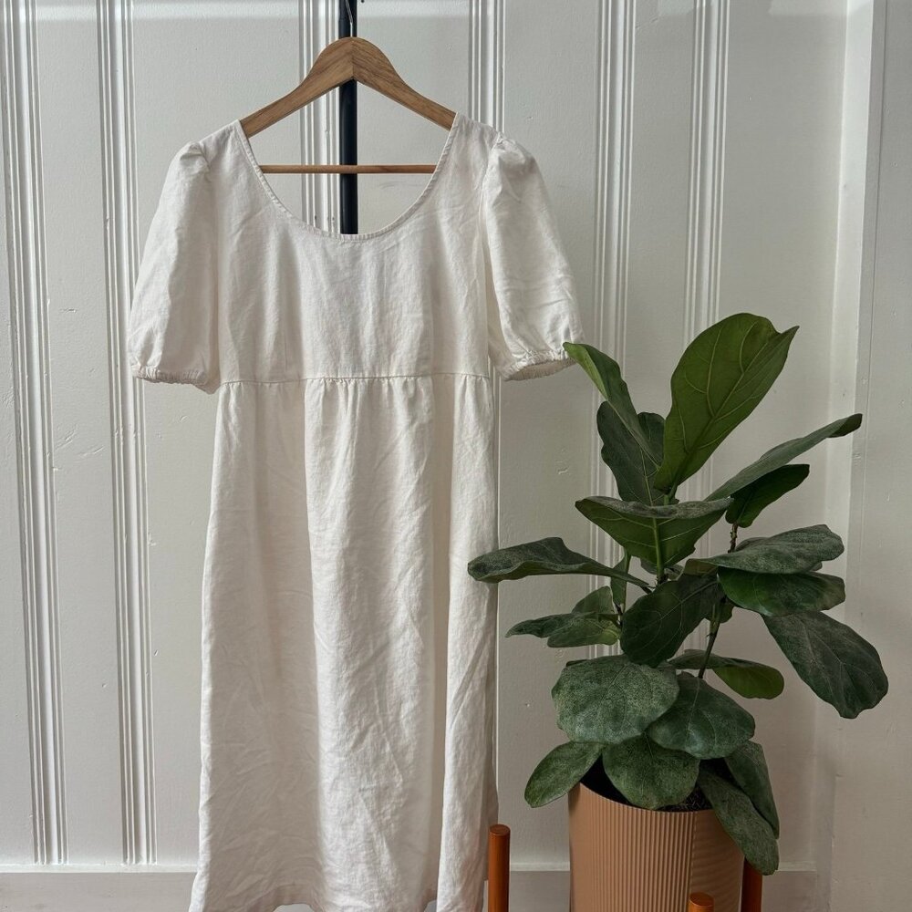 Ingrid + Isabel midi dress in white size xs